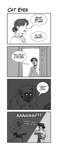 Short comic of Mel and Briar