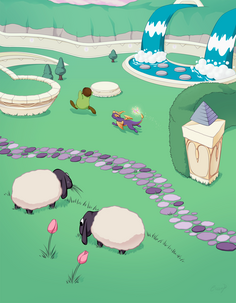 Cover Art for the Artisans Spyro charity zine